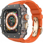 HUALIMEI Karbon Fiber Apple Watch Ultra 2.Nesil Kay