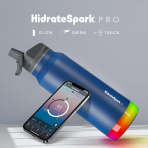 HidrateSpark Straw PRO Serisi Akll Su iesi(950 mL)-Deep Blue