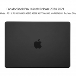 EooCoo MacBook Pro M4 Klf (14 in)-Matte Black