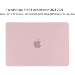 EooCoo MacBook Pro M4 Klf (14 in)-Light Pink