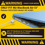 IBENZER MacBook Air M3 Klf (13.6 in)-Airy Blue