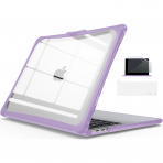 IBENZER MacBook Pro Hexpact Klf (13 in)(2016-2024)-Lilac Purple