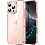 JETech Apple iPhone 16 Pro Parltl Klf -Light Pink