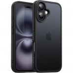 JETech Apple iPhone 16 Mat Klf-Black 