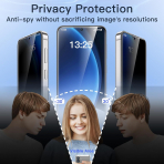 JETech Galaxy S25 5i 1 Arada Privacy Ekran Koruyucu