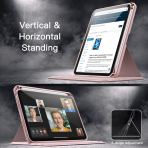 JETech Apple iPad Mini 7 Rotating Klf -Pink