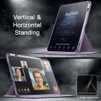 JETech Rotating iPad Air M2 Klf (13 in)-Purple