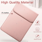 JETech Slim MacBook Air/Pro M3 anta (13 in)-Pink