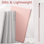 JETech Slim MacBook Air/Pro M3 anta (13 in)-Pink