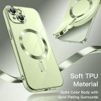 JETech Apple iPhone 15 Electroplated Klf-Green