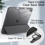 JETech iPad Air M2 Standl Klf (13 in)-Space Gray