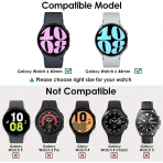 KIMILAR Galaxy Watch 6 Ekran Koruyucu (40mm)-Black