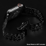 baozai Apple Watch 10 42/46mm elik Kay -Black