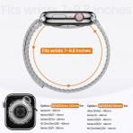 LETOID Apple Watch 10 46mm elik Kay -Silver