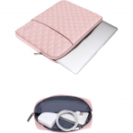 MOSISO MacBook Air/Pro Uyumlu anta(13-13.3 in)-Chalk Pink