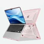 MOSISO MacBook Air M3 Standl Klf (13 in)-Pink 