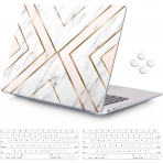 iCasso MacBook Air Desenli Klf (13 in)-Geometric Marble 