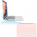 MOSISO MacBook Air M3 Desenli Klf (13 in)-Pink