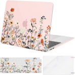 MOSISO MacBook Air M3 Desenli Klf (13 in)-Pink