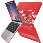 MOSISO MacBook Air M3 Desenli Klf (13 in)-Red