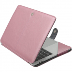 MOSISO Deri MacBook Air M3 Uyumlu Klf (13 in)-Rose Gold