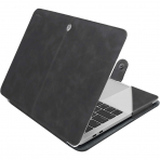 MOSISO Deri MacBook Air M3 Uyumlu Klf (13 in)-Space Gray