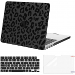 MOSISO MacBook Pro M4 Leoparl Klf (14 in)-Black