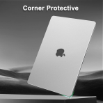 MOSISO MacBook Pro Standl Klf (16 in)-Translucent