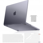 MOSISO MacBook Pro Standl Klf (16 in)-Space Gray