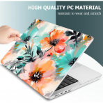 May Chen MacBook Pro M4 Sert Klf (16 in)-Floral Water