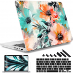 May Chen MacBook Pro M4 Sert Klf (16 in)-Floral Water