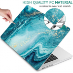 May Chen MacBook Pro M4 Sert Klf (16 in)-Blue Marble 