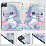 May Chen Standl iPad Pro M4 Klf (13 in)-Dolphin Bubbles