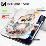 May Chen Standl iPad Pro M4 Klf (13 in)-Cute Owl