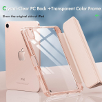 INFILAND Apple iPad Mini 7 Klf -Clear Rose Gold 