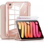 INFILAND Apple iPad Mini 7 Klf -Clear Rose Gold 