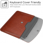 Fintie Surface Pro 11/10/9 Klf -Brown 