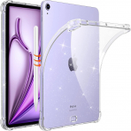 MoKo effaf iPad Air 4/5/6.Nesil Klf (11/10.9 in)-Clear Glitter 