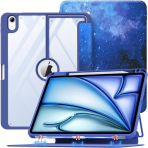 MoKo iPad Air 6.Nesil Klf (11 in)-Blue Starry Sky