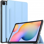 Moko Kalem Blmeli Galaxy Tab S6 Lite Klf (10.4 in)-Sky Blue