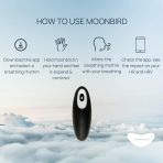 Moonbird Akll Solunum ve Meditasyon Cihaz-Black