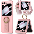 NINKI Halkal Galaxy Z Flip 6 Klf -Pink