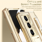 NINKI Kickstandl Galaxy Z Fold 6 Klf-Champagne Gold