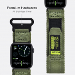 Nereides Apple Watch 10 46mm Spor Kay -Army Green