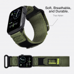 Nereides Apple Watch 10 46mm Spor Kay -Army Green