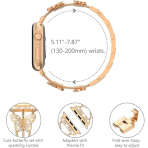 NewWays Apple Watch elik Kay (38/40/41mm)-Rose Gold