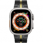 NewWays Apple Watch elik Kay (42/44/45/49mm)-Black Gold