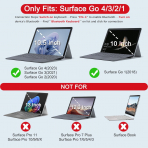 OMOTON Surface Go 4/3/2/1 Uyumlu Klavye 