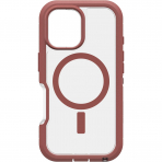 OtterBox Apple iPhone 16 Defender XT Klf -Brick Red Clear