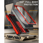 Poetic Spartan Galaxy Z Fold 6 Klf-Red